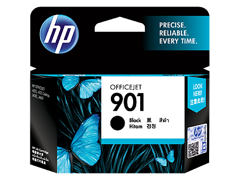 HP Officejet 901 Black Ink Cartridge (CC653AA) EL